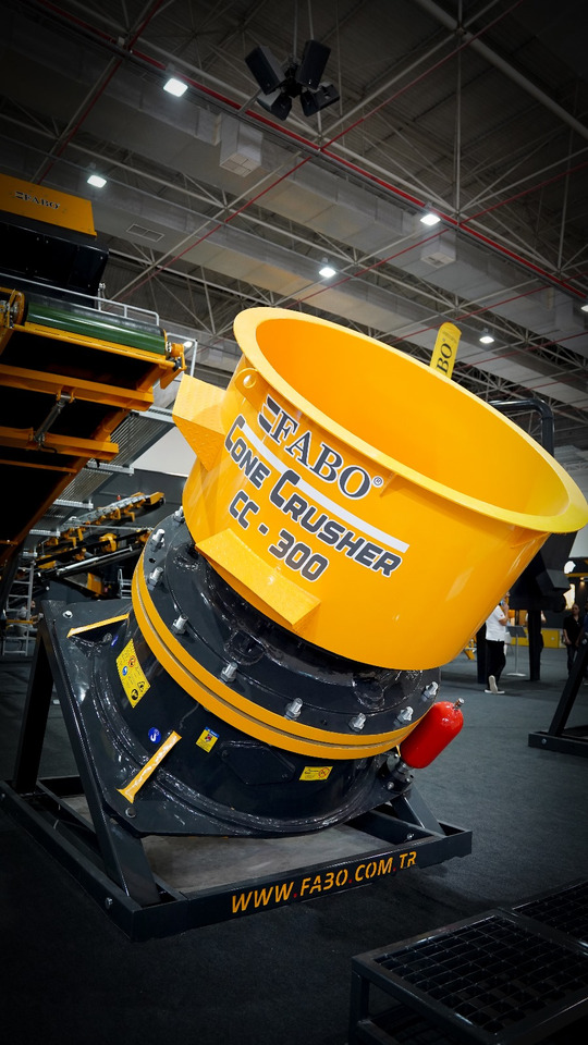 FABO cone crusher - Kegleknuser: billede 3 FABO cone crusher - Kegleknuser: billede 3