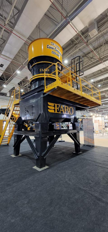 FABO cone crusher - Kegleknuser: billede 2 FABO cone crusher - Kegleknuser: billede 2