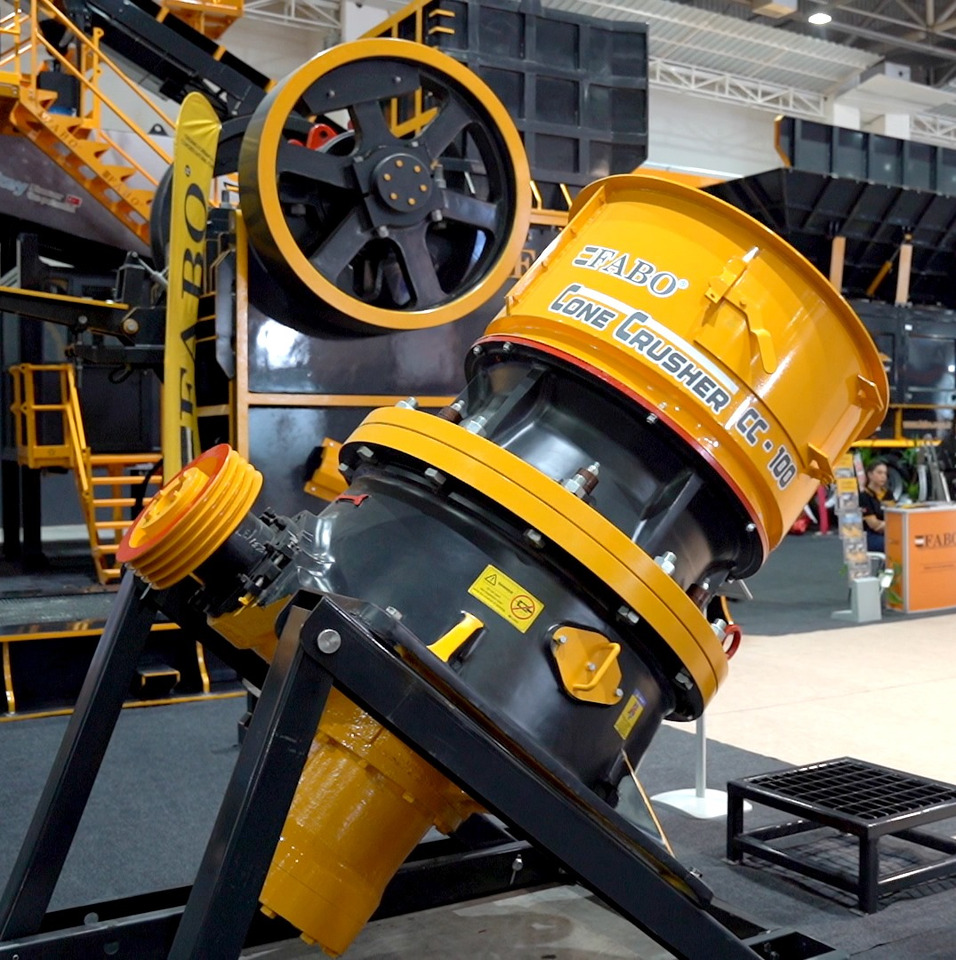 FABO cone crusher - Kegleknuser: billede 1 FABO cone crusher - Kegleknuser: billede 1