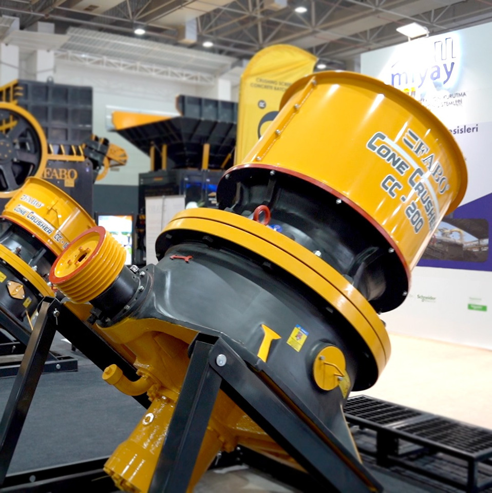 FABO cone crusher - Kegleknuser: billede 1 FABO cone crusher - Kegleknuser: billede 1