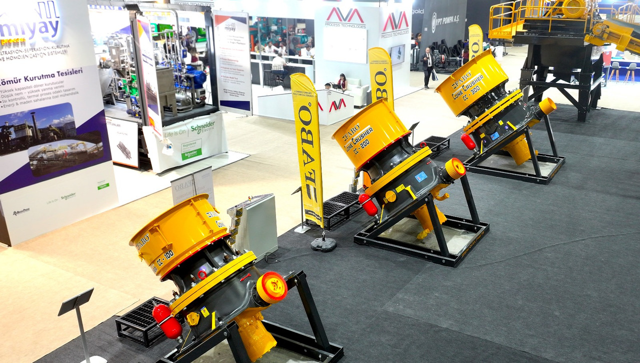 FABO cone crusher - Kegleknuser: billede 2 FABO cone crusher - Kegleknuser: billede 2