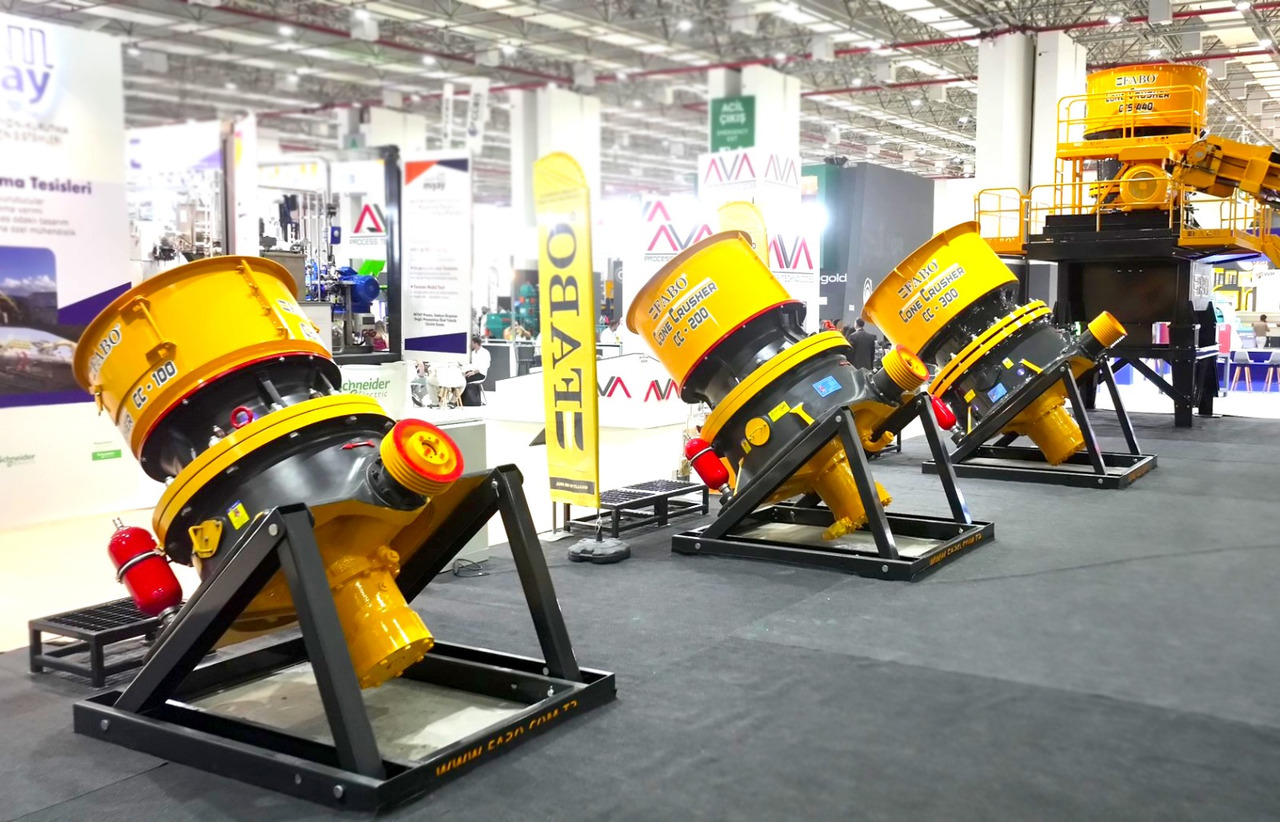 FABO cone crusher - Kegleknuser: billede 2 FABO cone crusher - Kegleknuser: billede 2