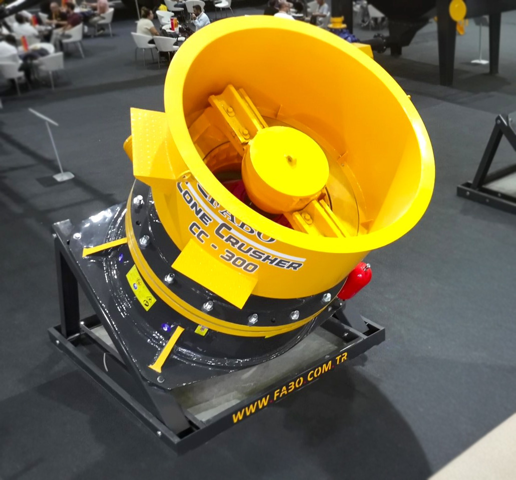FABO cone crusher - Kegleknuser: billede 2 FABO cone crusher - Kegleknuser: billede 2