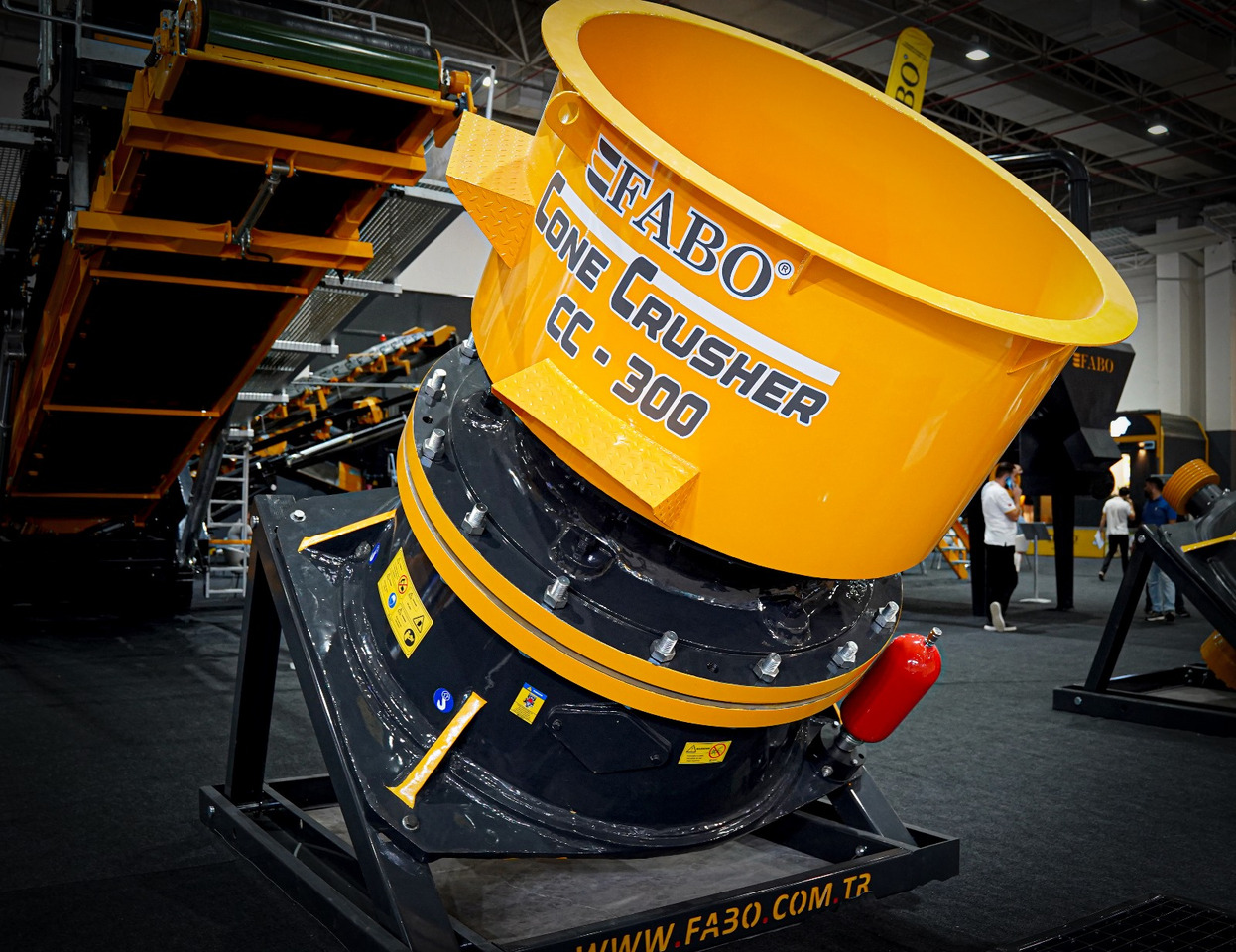FABO cone crusher - Kegleknuser: billede 1 FABO cone crusher - Kegleknuser: billede 1