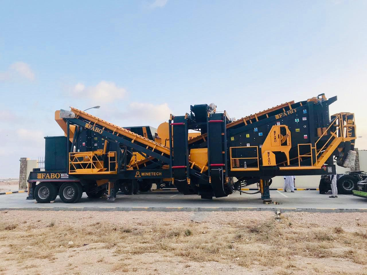 FABO mining machinery - crushing plant - Maskine til minedrift: billede 1 FABO mining machinery - crushing plant - Maskine til minedrift: billede 1