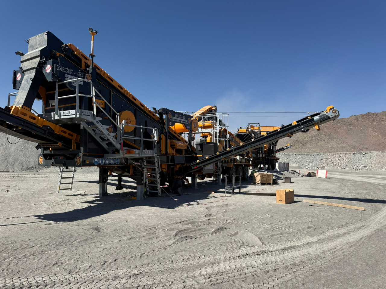 FABO mining machinery - crushing plant - Maskine til minedrift: billede 5 FABO mining machinery - crushing plant - Maskine til minedrift: billede 5