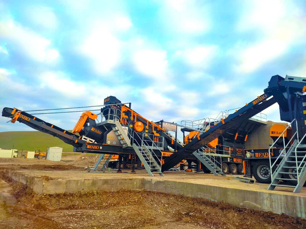 FABO mining machinery - crushing plant - Maskine til minedrift: billede 3 FABO mining machinery - crushing plant - Maskine til minedrift: billede 3