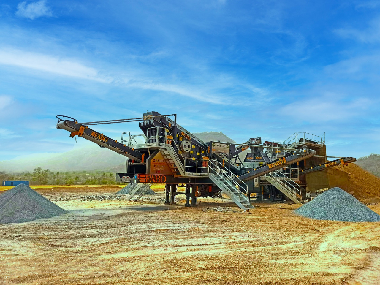 FABO mining machinery - crushing plant - Maskine til minedrift: billede 3 FABO mining machinery - crushing plant - Maskine til minedrift: billede 3