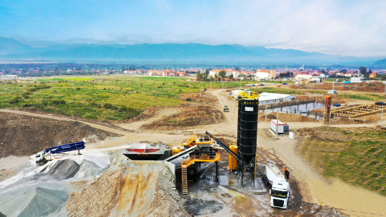 FABO mobile concrete batching plant - Betonfabrik: billede 4 FABO mobile concrete batching plant - Betonfabrik: billede 4