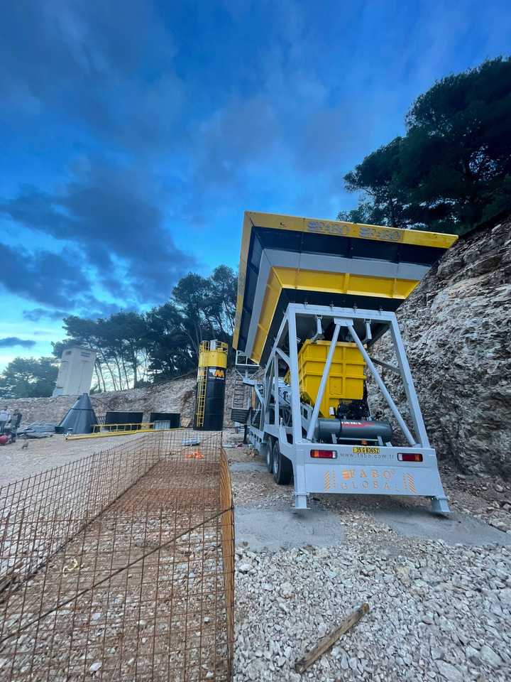 Ny Betonfabrik FABO mobile concrete batching plant: billede 39