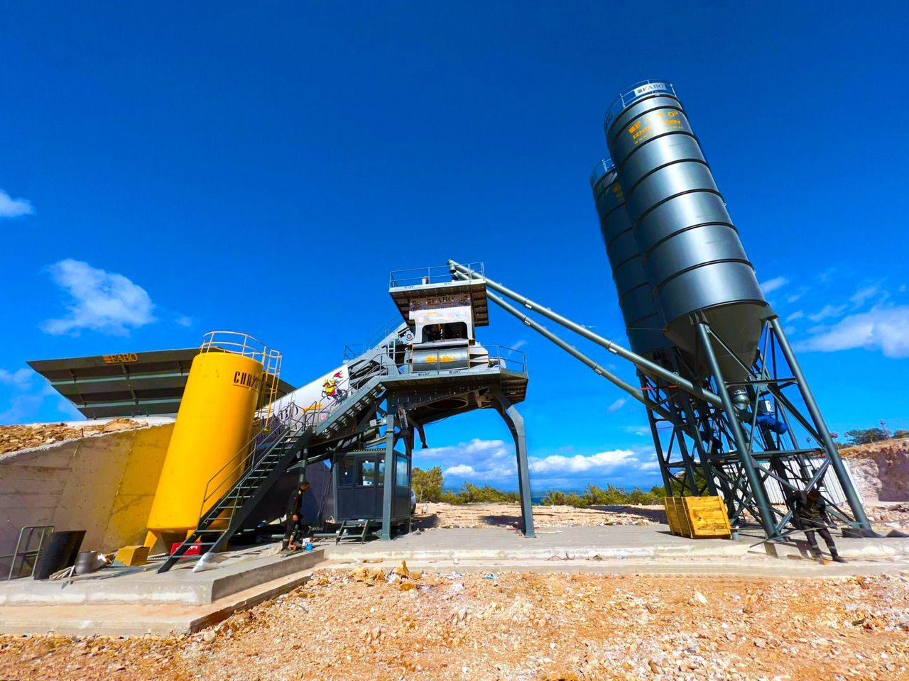 FABO mobile concrete batching plant - Betonfabrik: billede 3 FABO mobile concrete batching plant - Betonfabrik: billede 3