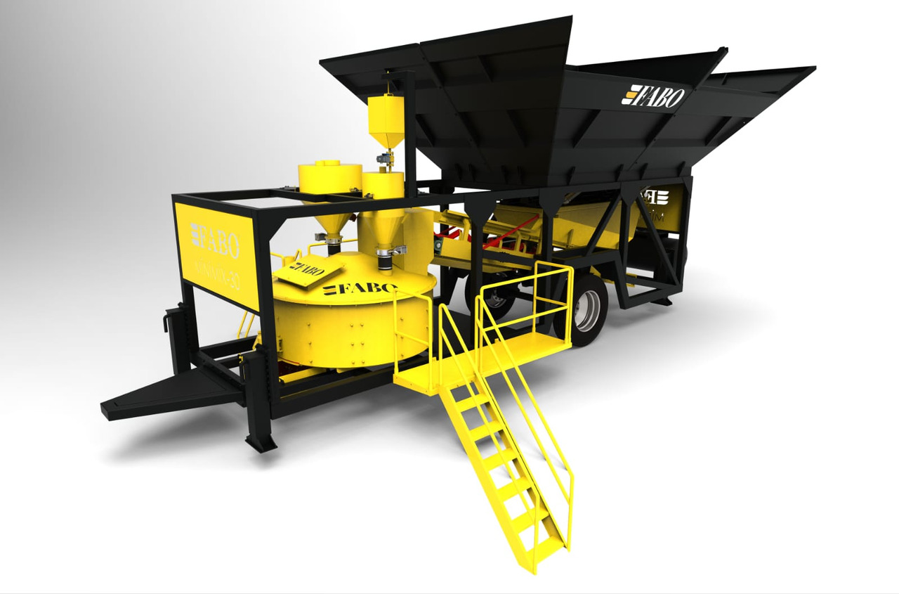 Ny Betonfabrik FABO mobile concrete batching plant: billede 7