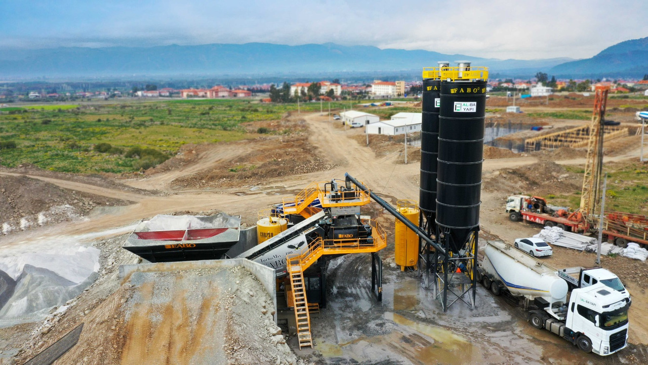 FABO mobile concrete batching plant - Betonfabrik: billede 4 FABO mobile concrete batching plant - Betonfabrik: billede 4