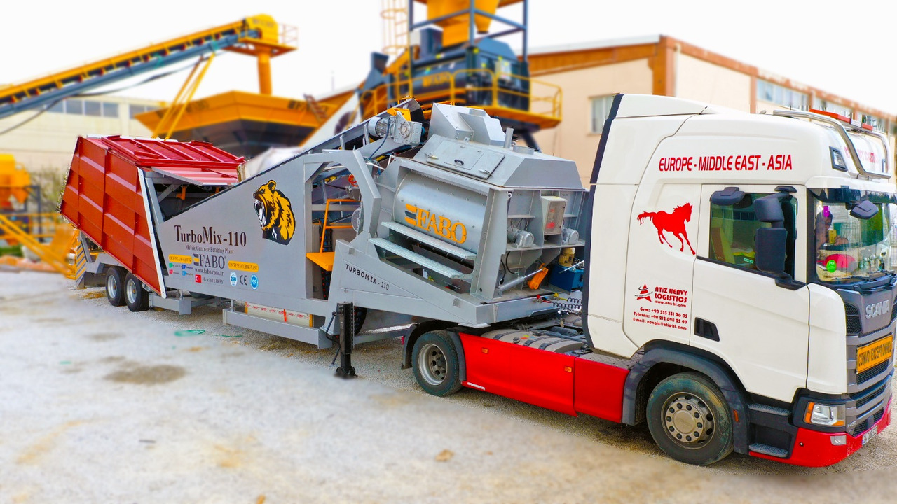 FABO mobile concrete batching plant - Betonfabrik: billede 4 FABO mobile concrete batching plant - Betonfabrik: billede 4
