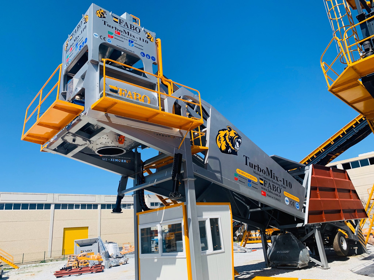 FABO mobile concrete batching plant - Betonfabrik: billede 5 FABO mobile concrete batching plant - Betonfabrik: billede 5