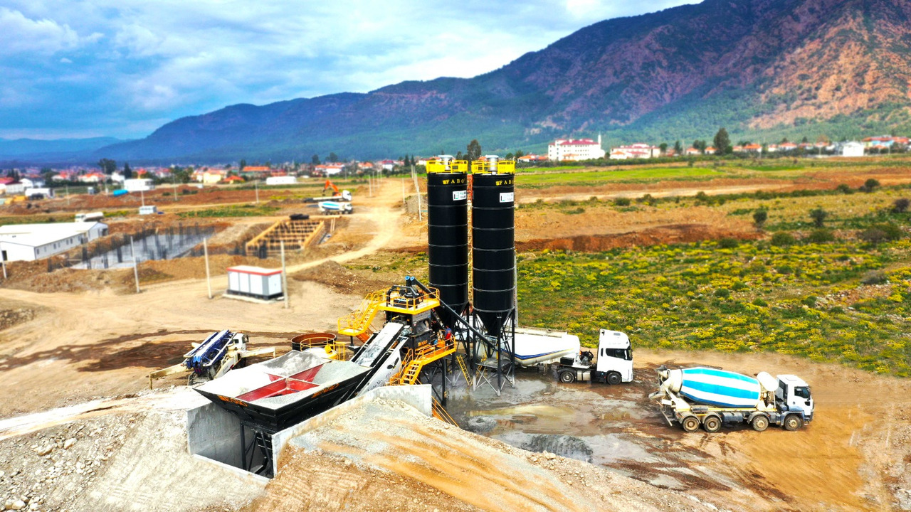 Ny Betonfabrik FABO mobile concrete batching plant: billede 9