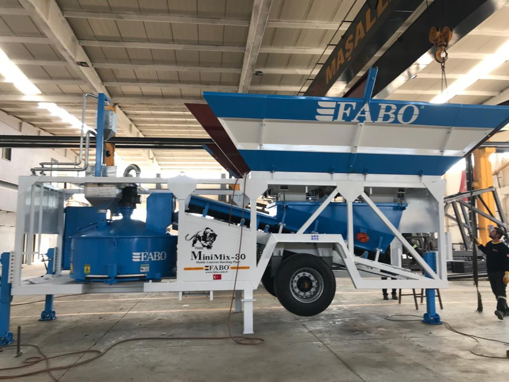 FABO mobile concrete batching plant - Betonfabrik: billede 4 FABO mobile concrete batching plant - Betonfabrik: billede 4