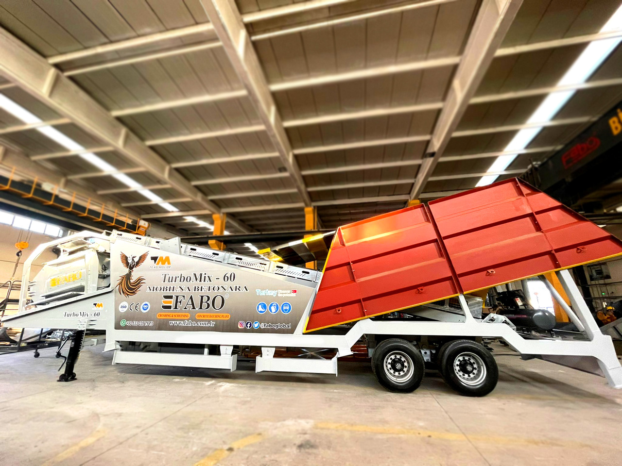 Ny Betonfabrik FABO mobile concrete batching plant: billede 6