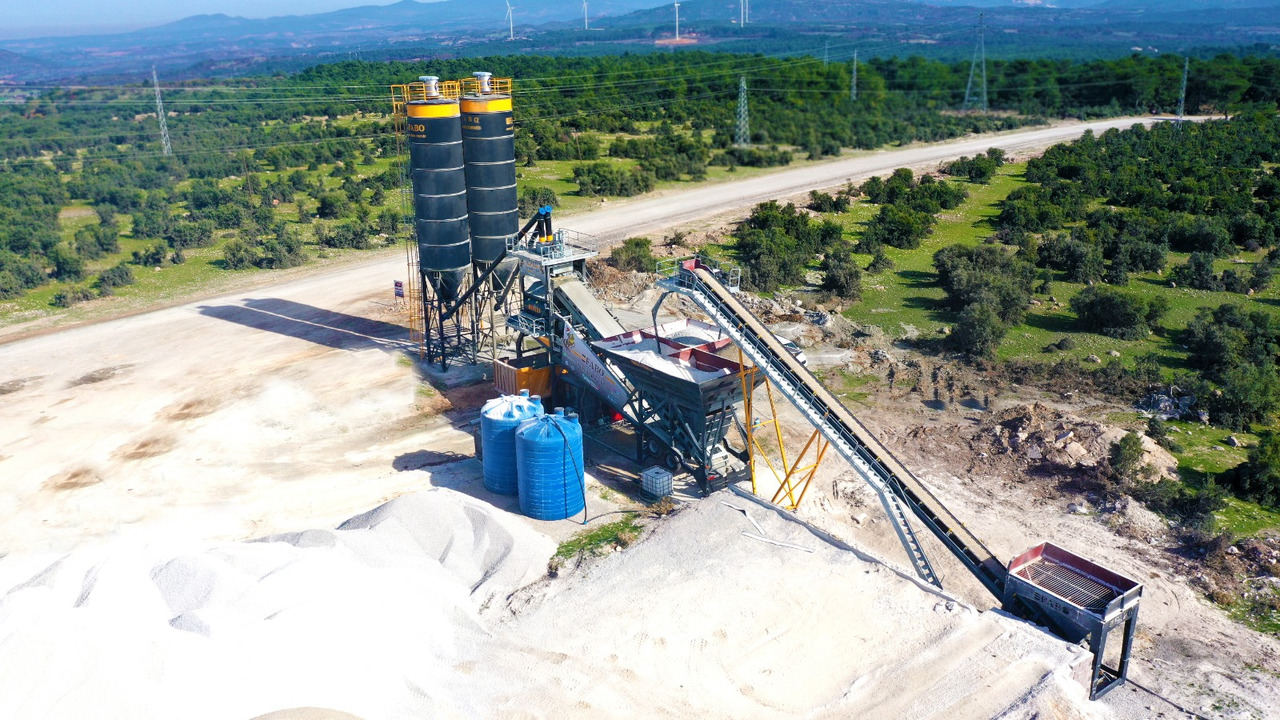 FABO mobile concrete batching plant - Betonfabrik: billede 2 FABO mobile concrete batching plant - Betonfabrik: billede 2