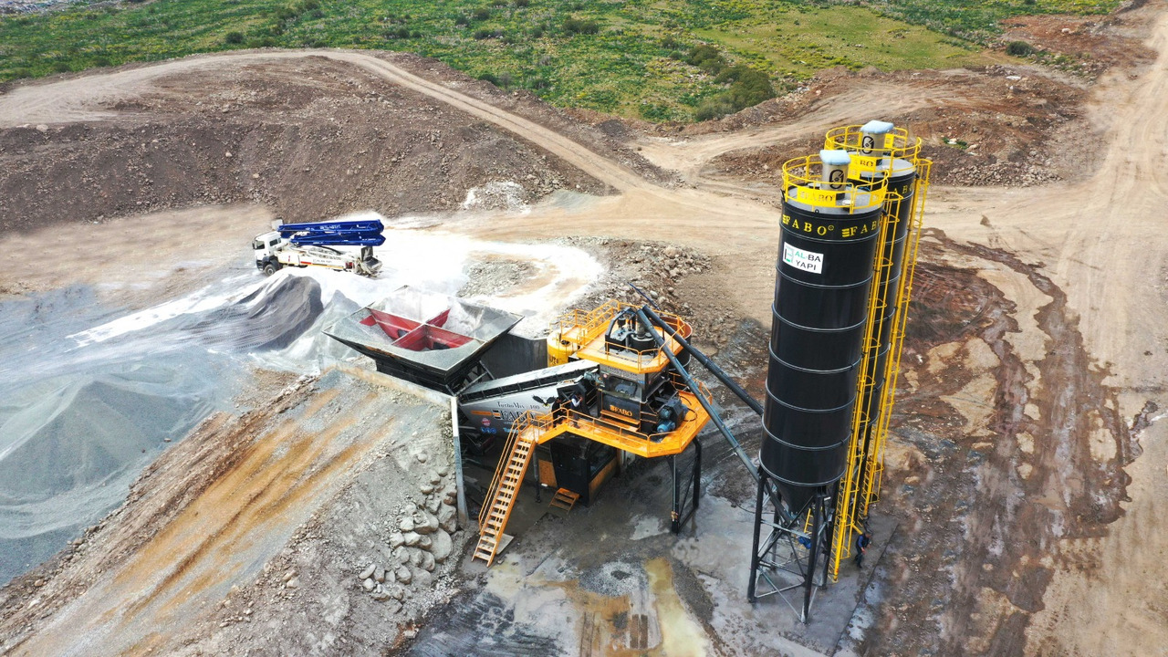 Ny Betonfabrik FABO mobile concrete batching plant: billede 6