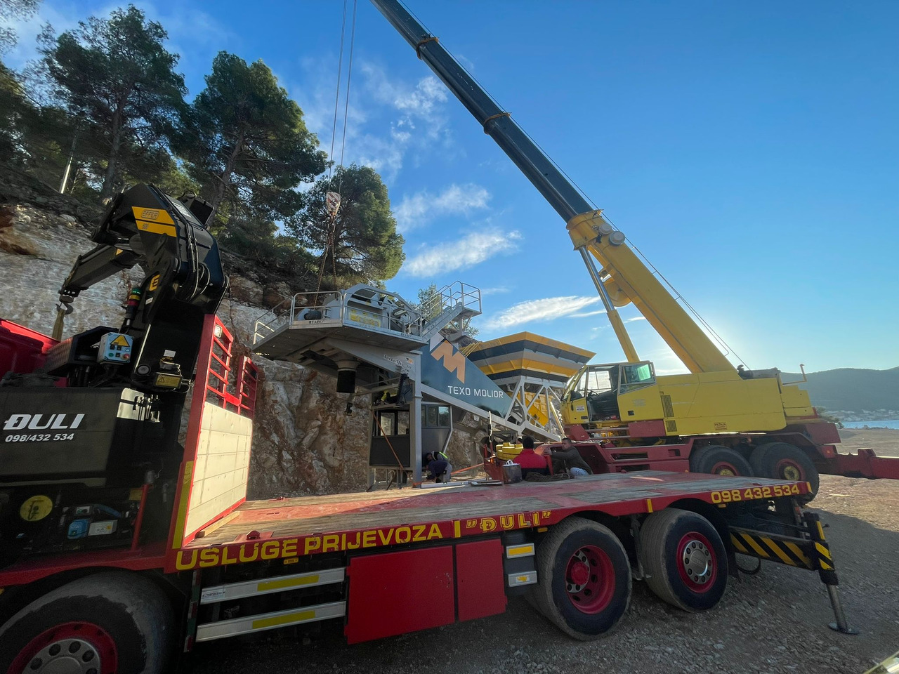 Ny Betonfabrik FABO mobile concrete batching plant: billede 46