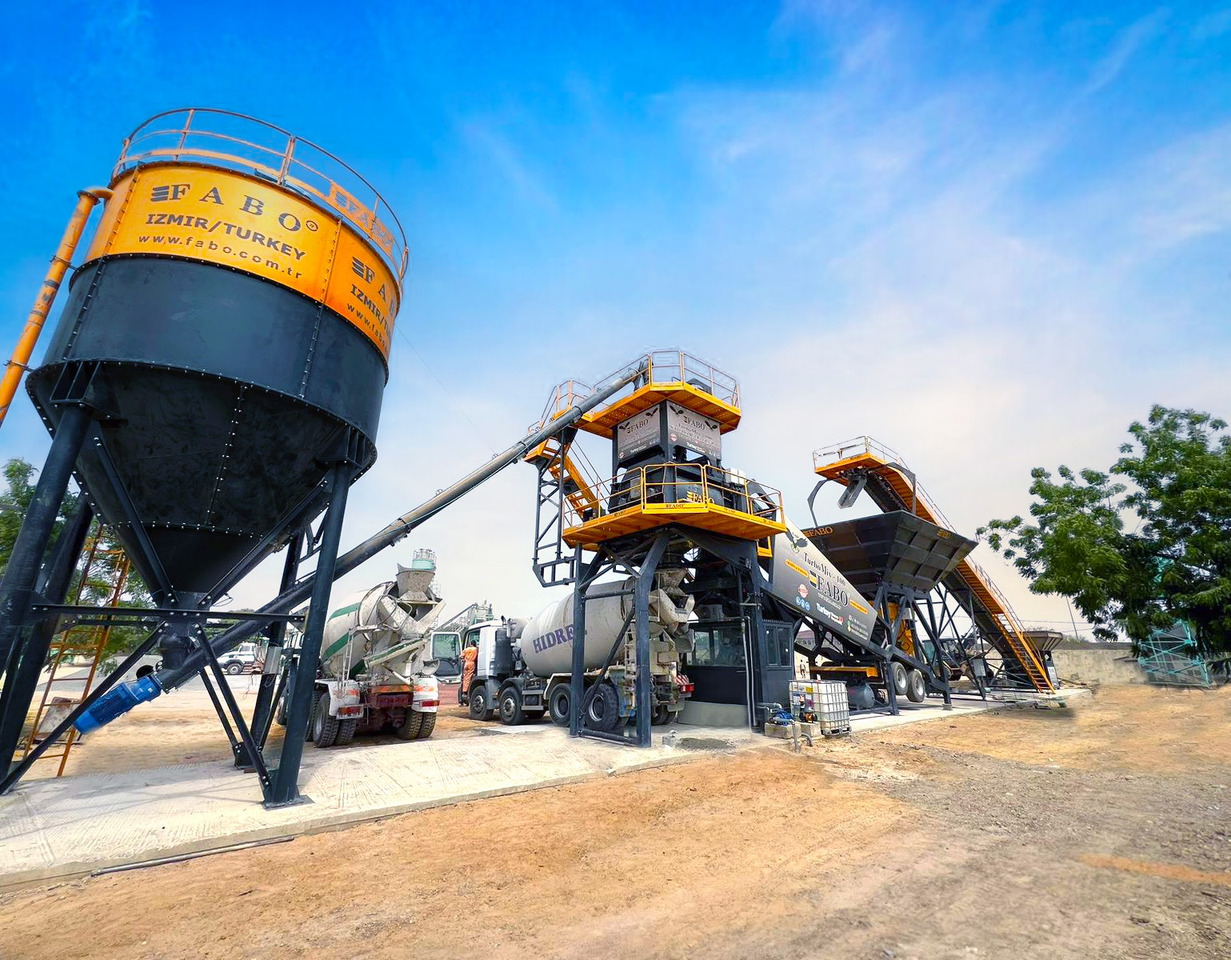FABO mobile concrete batching plant - Betonfabrik: billede 3 FABO mobile concrete batching plant - Betonfabrik: billede 3