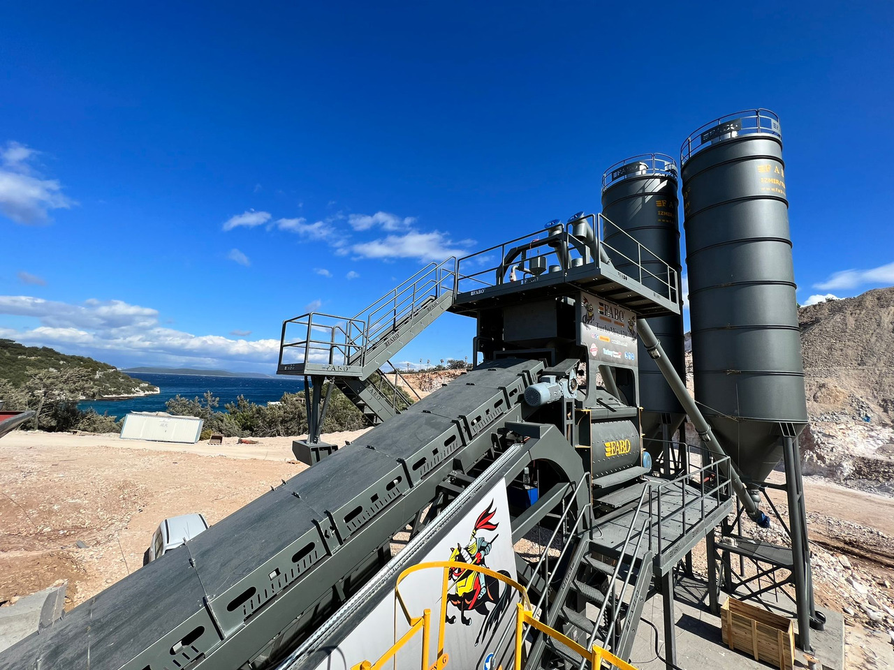 FABO mobile concrete batching plant - Betonfabrik: billede 4 FABO mobile concrete batching plant - Betonfabrik: billede 4