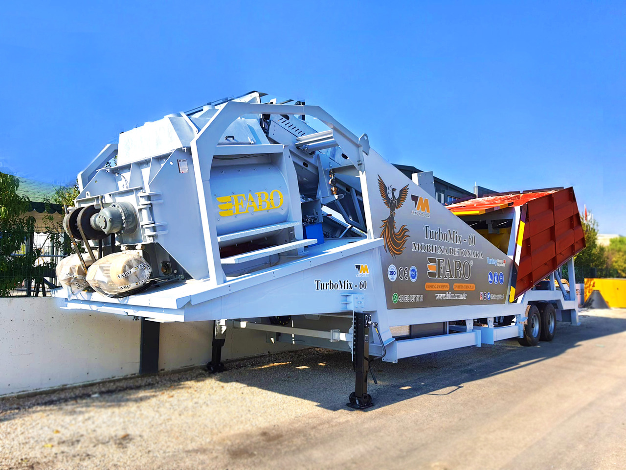 FABO mobile concrete batching plant - Betonfabrik: billede 5 FABO mobile concrete batching plant - Betonfabrik: billede 5