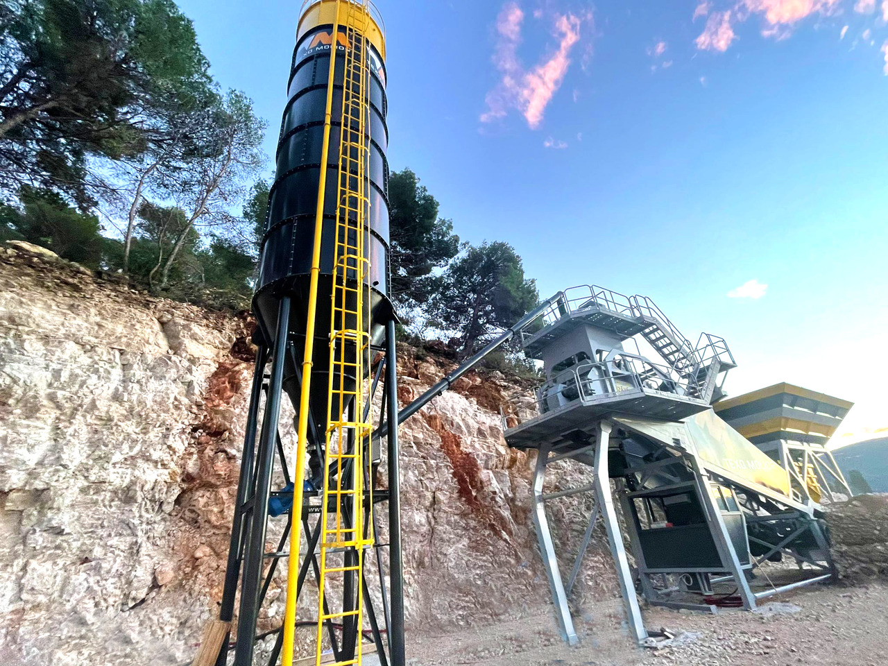 FABO mobile concrete batching plant - Betonfabrik: billede 3 FABO mobile concrete batching plant - Betonfabrik: billede 3