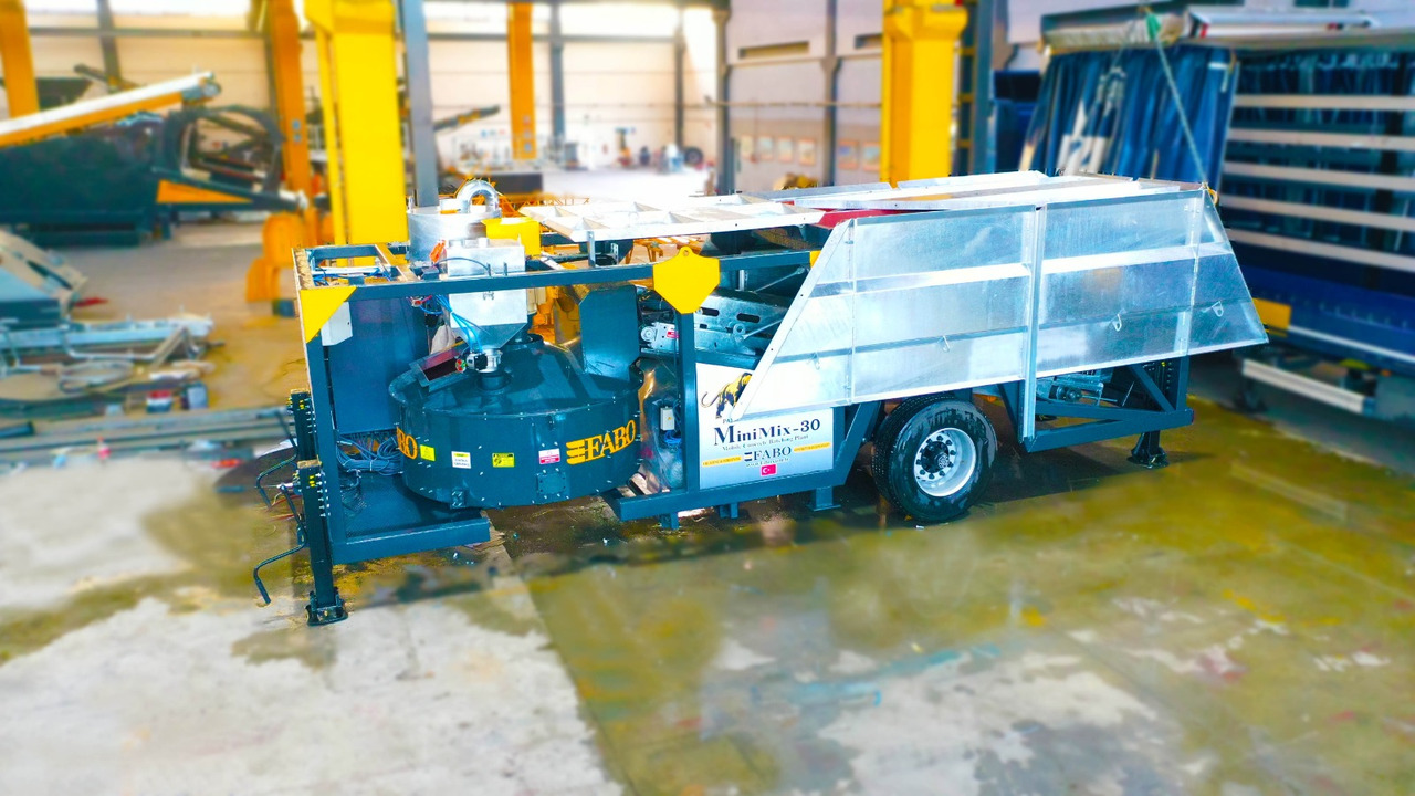 FABO mobile concrete batching plant - Betonfabrik: billede 4 FABO mobile concrete batching plant - Betonfabrik: billede 4