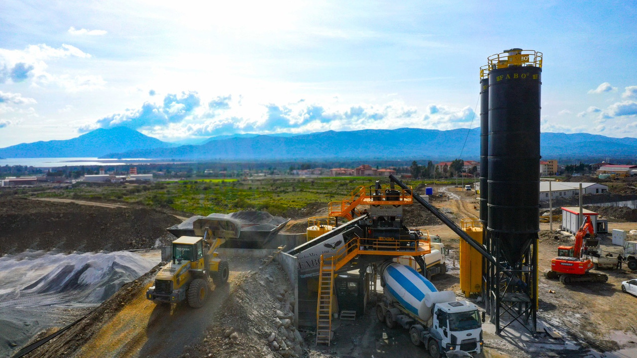 Ny Betonfabrik FABO mobile concrete batching plant: billede 13