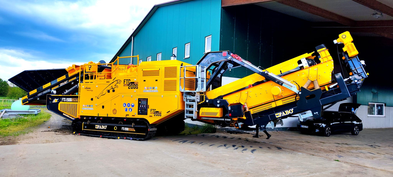 FABO mobile cone crusher - Kegleknuser: billede 2 FABO mobile cone crusher - Kegleknuser: billede 2