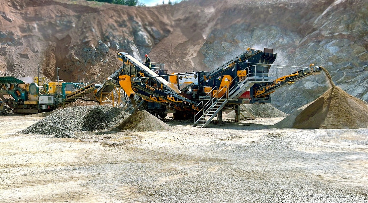FABO mobile cone crusher - Kegleknuser: billede 1 FABO mobile cone crusher - Kegleknuser: billede 1