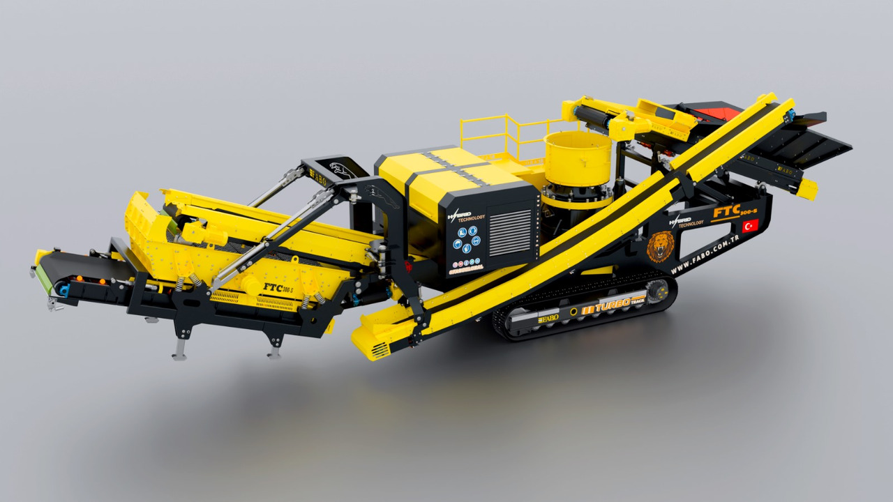 FABO mobile cone crusher - Kegleknuser: billede 3 FABO mobile cone crusher - Kegleknuser: billede 3
