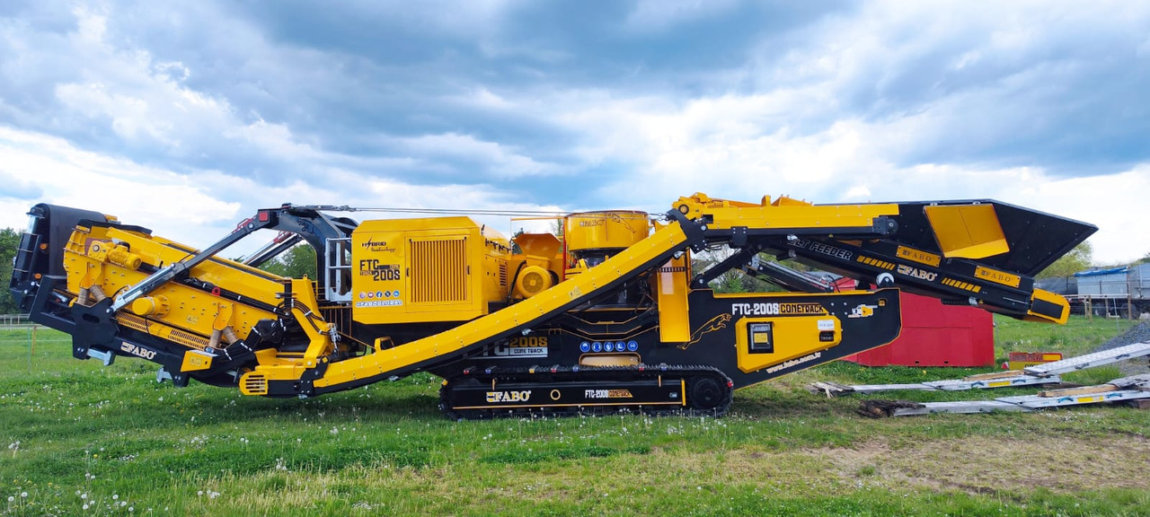 FABO mobile cone crusher - Kegleknuser: billede 1 FABO mobile cone crusher - Kegleknuser: billede 1