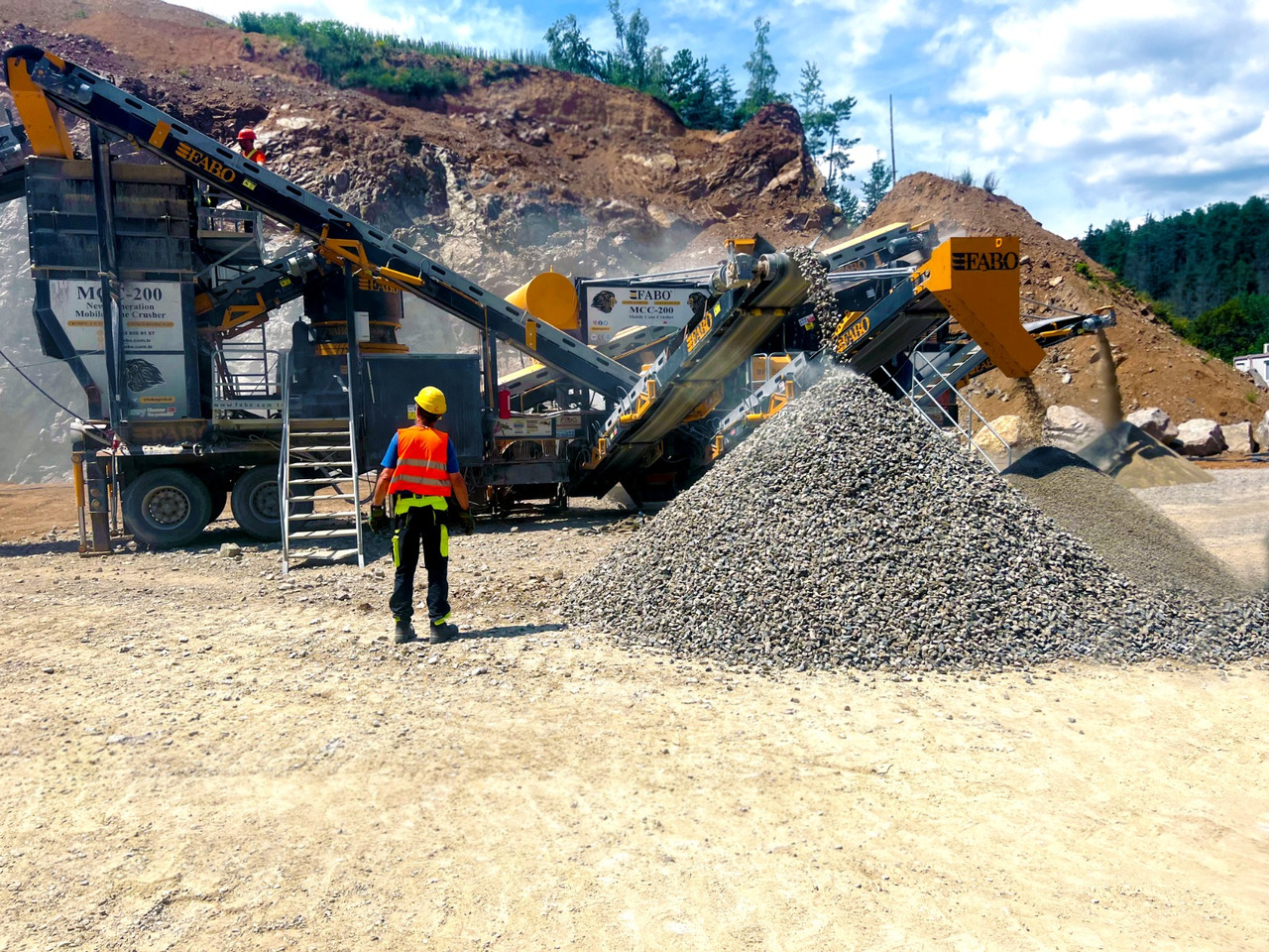 FABO mobile cone crusher - Kegleknuser: billede 5 FABO mobile cone crusher - Kegleknuser: billede 5