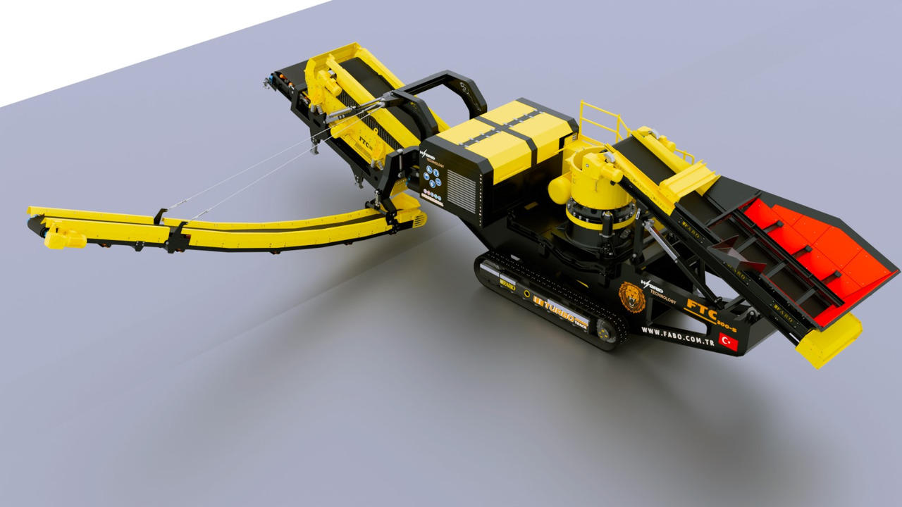 FABO mobile cone crusher - Kegleknuser: billede 4 FABO mobile cone crusher - Kegleknuser: billede 4
