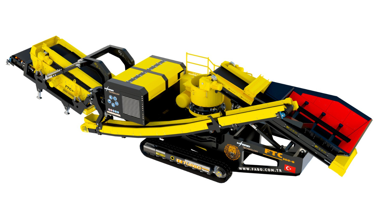 FABO mobile cone crusher - Kegleknuser: billede 5 FABO mobile cone crusher - Kegleknuser: billede 5