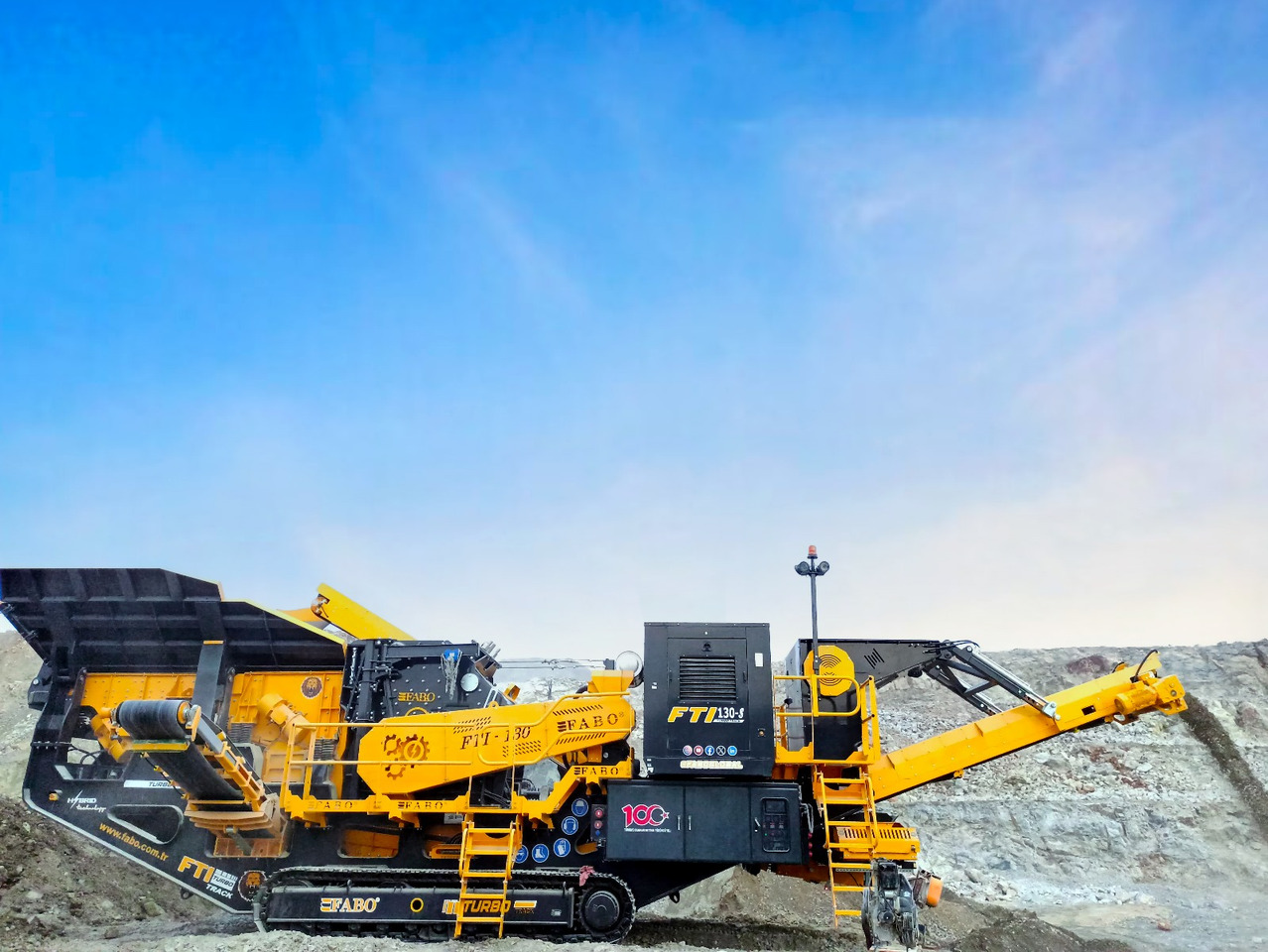 FABO mobile crusher - Mobil knuser: billede 3 FABO mobile crusher - Mobil knuser: billede 3