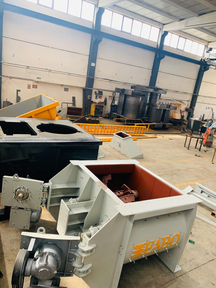 FABO twin shaft mixer - Betonblander: billede 3 FABO twin shaft mixer - Betonblander: billede 3