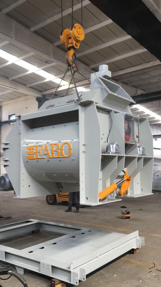 FABO twin shaft mixer - Betonblander: billede 4 FABO twin shaft mixer - Betonblander: billede 4