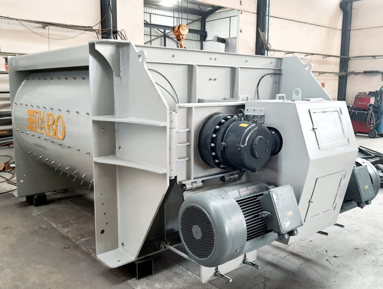 FABO twin shaft mixer - Betonblander: billede 5 FABO twin shaft mixer - Betonblander: billede 5