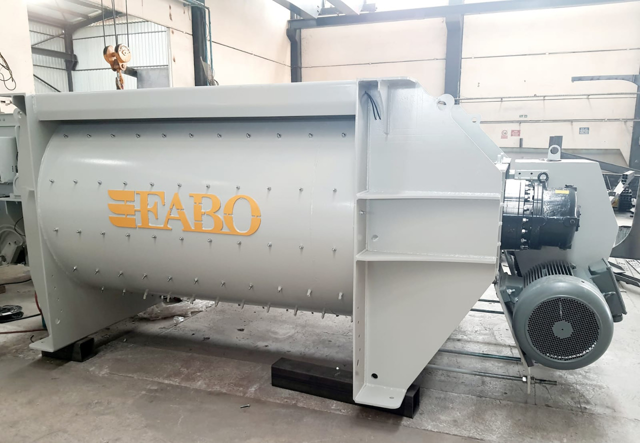 FABO twin shaft mixer - Betonblander: billede 2 FABO twin shaft mixer - Betonblander: billede 2