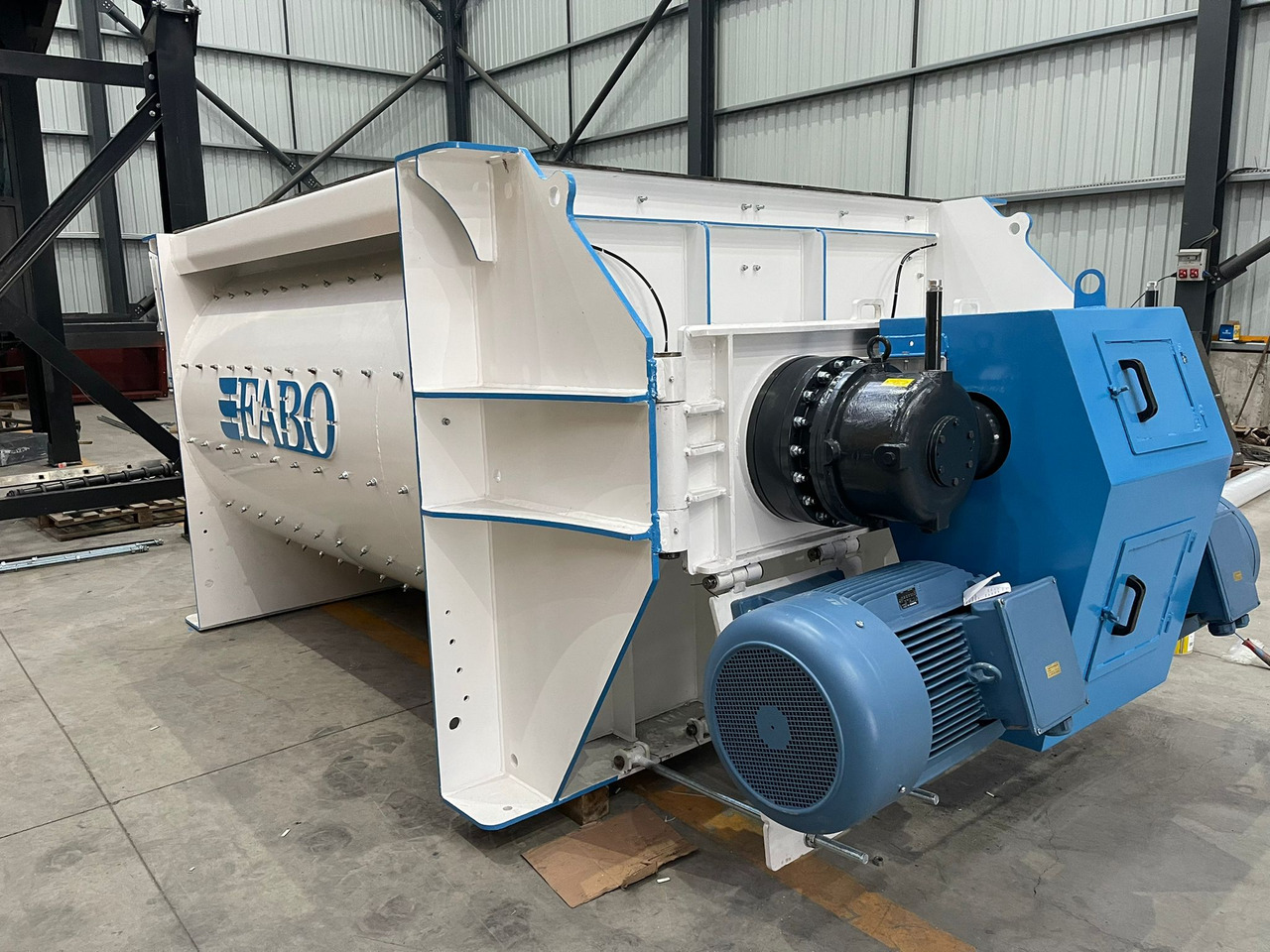 FABO twin shaft mixer - Betonblander: billede 2 FABO twin shaft mixer - Betonblander: billede 2