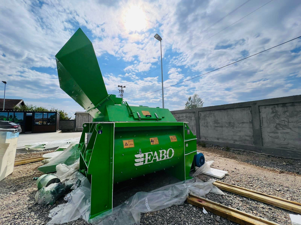 FABO twin shaft mixer - Betonblander: billede 2 FABO twin shaft mixer - Betonblander: billede 2