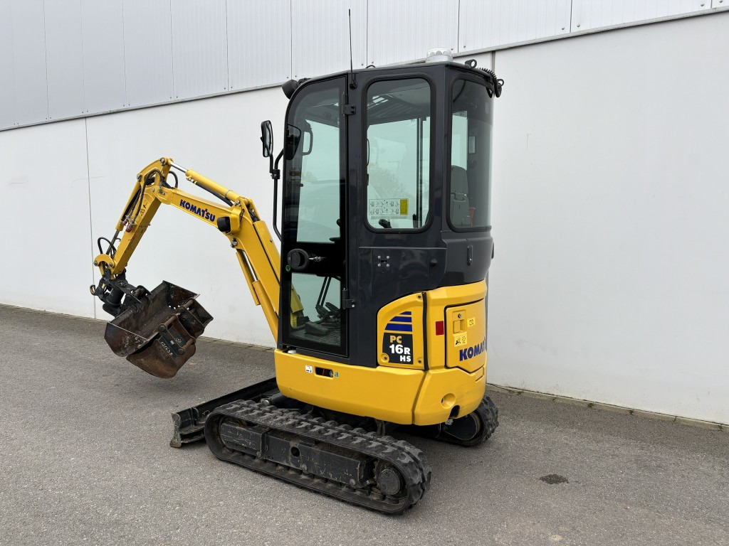 KOMATSU MINIBAGGER PC 16 R-3HS Powertilt 20,40,100 Löffel - Minigravemaskine: billede 3 KOMATSU MINIBAGGER PC 16 R-3HS Powertilt 20,40,100 Löffel - Minigravemaskine: billede 3
