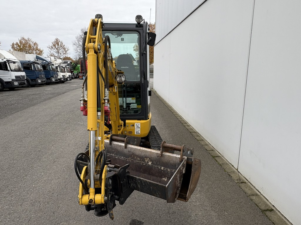 KOMATSU MINIBAGGER PC 16 R-3HS Powertilt 20,40,100 Löffel - Minigravemaskine: billede 5 KOMATSU MINIBAGGER PC 16 R-3HS Powertilt 20,40,100 Löffel - Minigravemaskine: billede 5