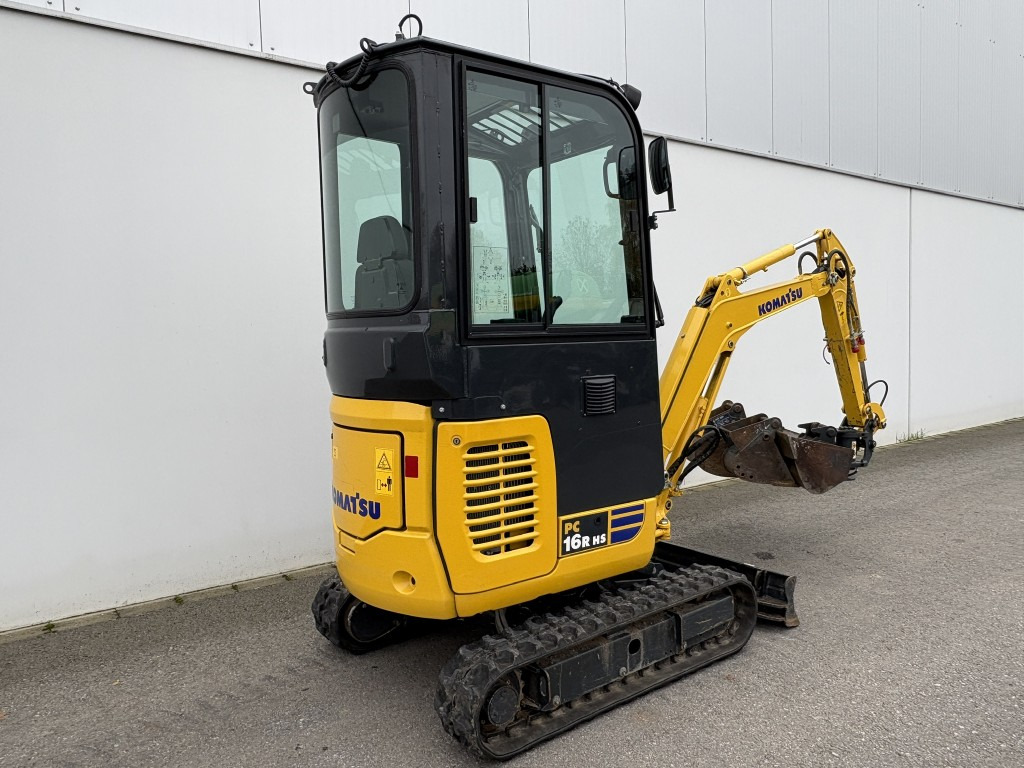 KOMATSU MINIBAGGER PC 16 R-3HS Powertilt 20,40,100 Löffel - Minigravemaskine: billede 4 KOMATSU MINIBAGGER PC 16 R-3HS Powertilt 20,40,100 Löffel - Minigravemaskine: billede 4