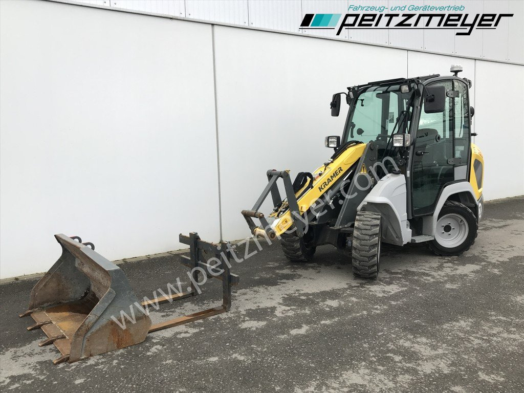 KRAMER RADLADER 5035 / 358 Schaufel+Palettengabel - Gummihjulslæsser: billede 1 KRAMER RADLADER 5035 / 358 Schaufel+Palettengabel - Gummihjulslæsser: billede 1