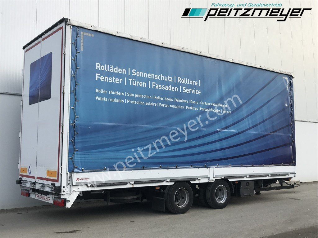 KRUKENMEIER Jumboanhänger TLPS 16,4, Hubdach, Edscha, verzinkt RSAB - Ladtrailer: billede 1 KRUKENMEIER Jumboanhänger TLPS 16,4, Hubdach, Edscha, verzinkt RSAB - Ladtrailer: billede 1